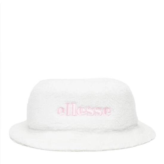Ellesse Carli Damen Sherpa Fischerhut Weiß