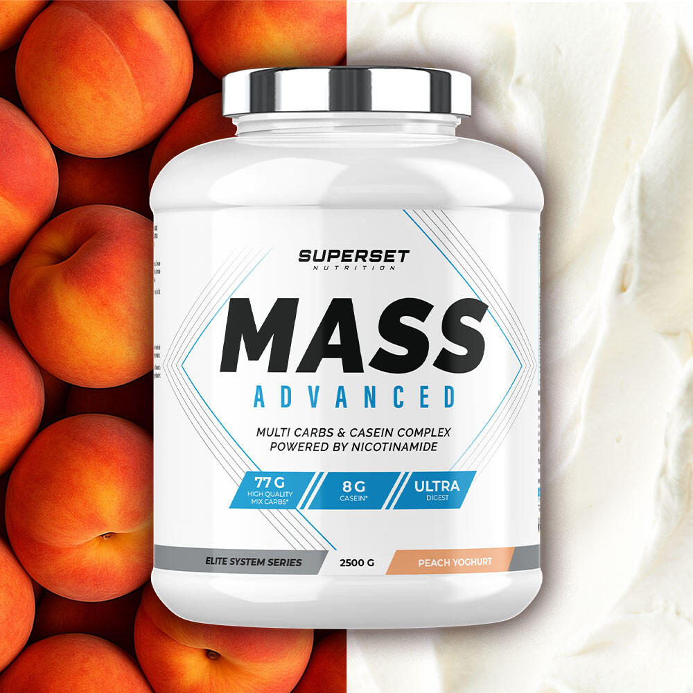 Mass Gainer - Mass Advanced (2,5kg) - Yogurt Alla Pesca 2/5