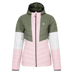 Veste Matelassée LIVELY Femme (Vert Olive / Rose Cristal)