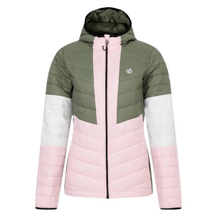 Veste Matelassée LIVELY Femme (Vert Olive / Rose Cristal)
