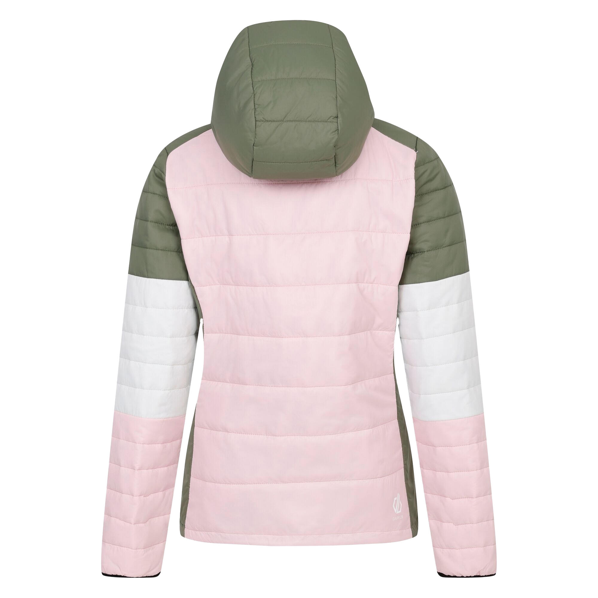 Giacca Imbottita Donna Dare 2B Lively Verde Olivina Rosa Di Cristallo 2/5