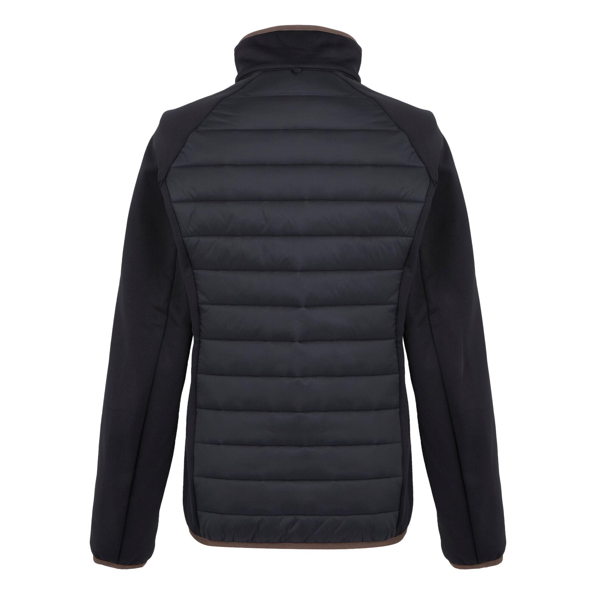 Dames Carletta IX 3 in 1 Jas (Zwart/Warme taupe) 2/5