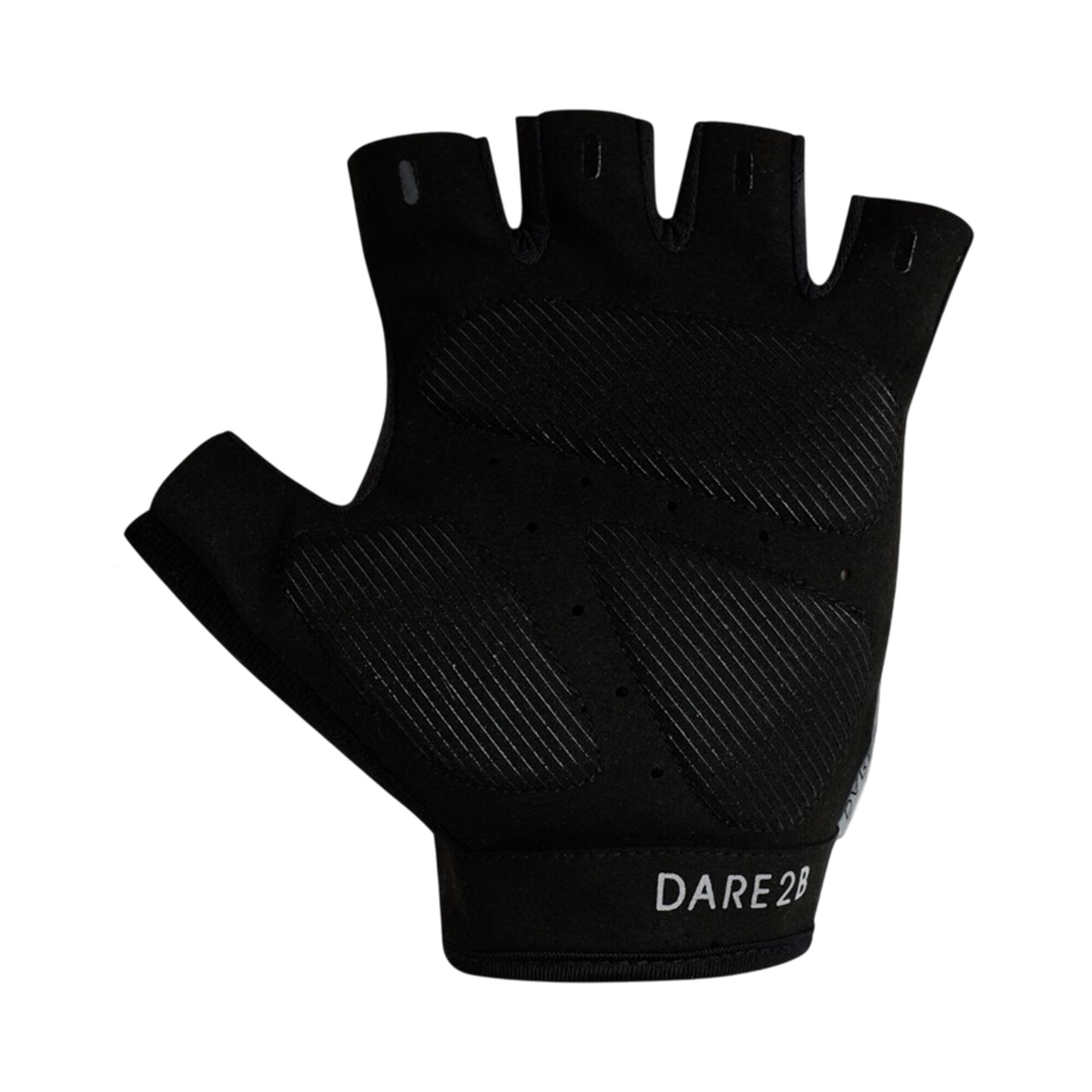 Radfahrhandschuhe, Leicht Herren Schwarz 4/5
