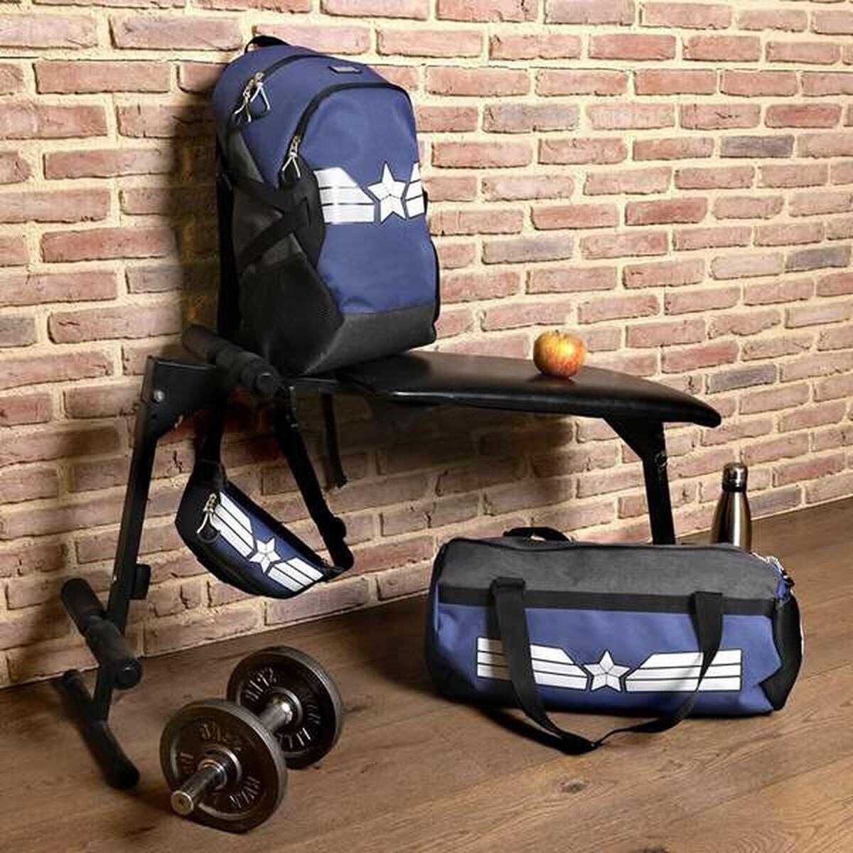 Sac de sport Marvel Bleu 5/5