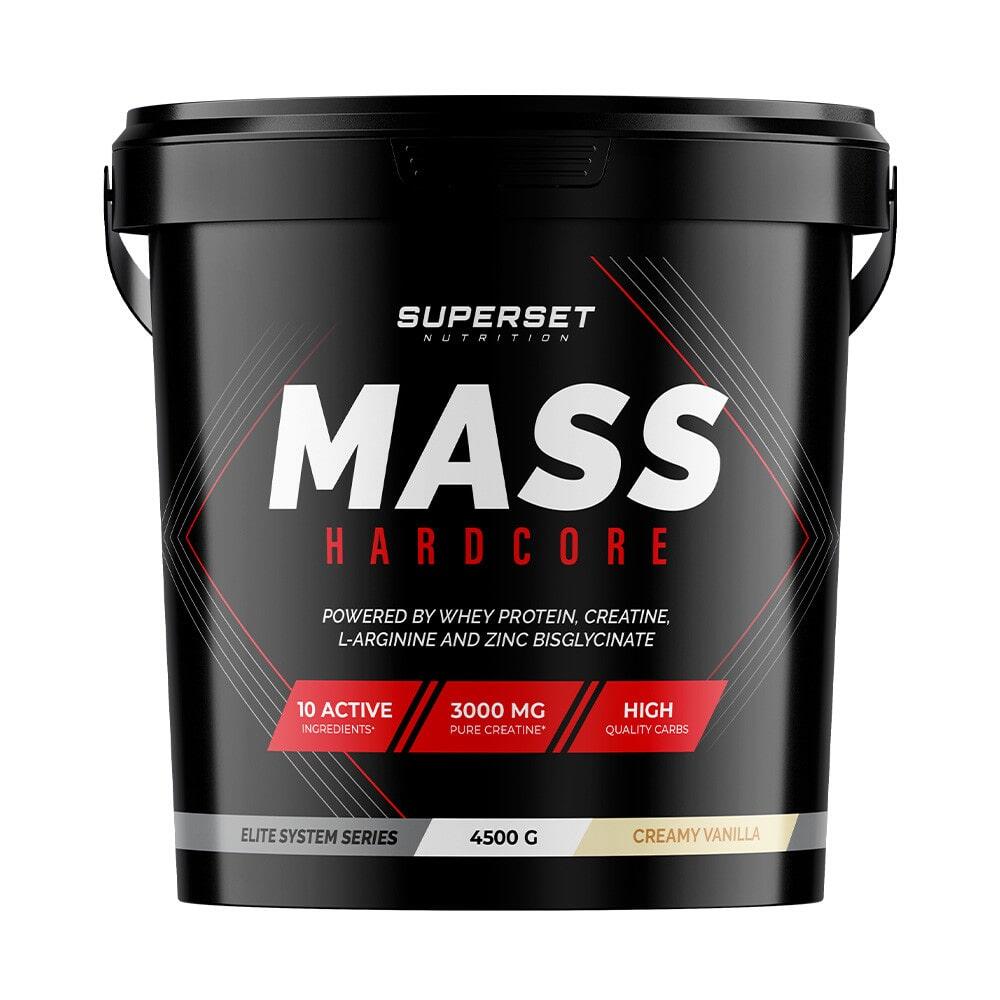 SUPERSET NUTRITION Ganhadores - Massa Hardcore (4,5kg) - Baunilha Cremosa
