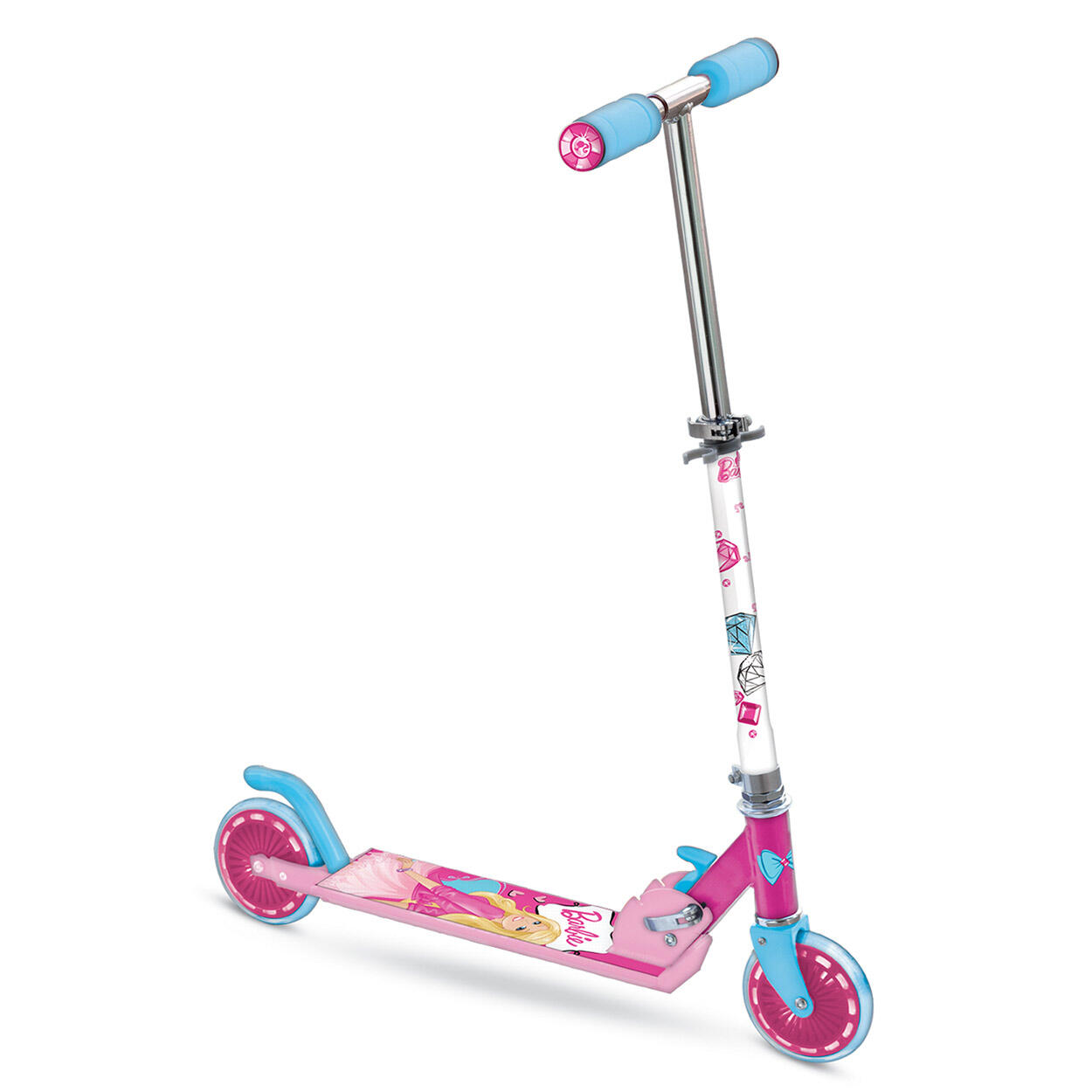 MONDO Skládací koloběžka Mondo Barbie