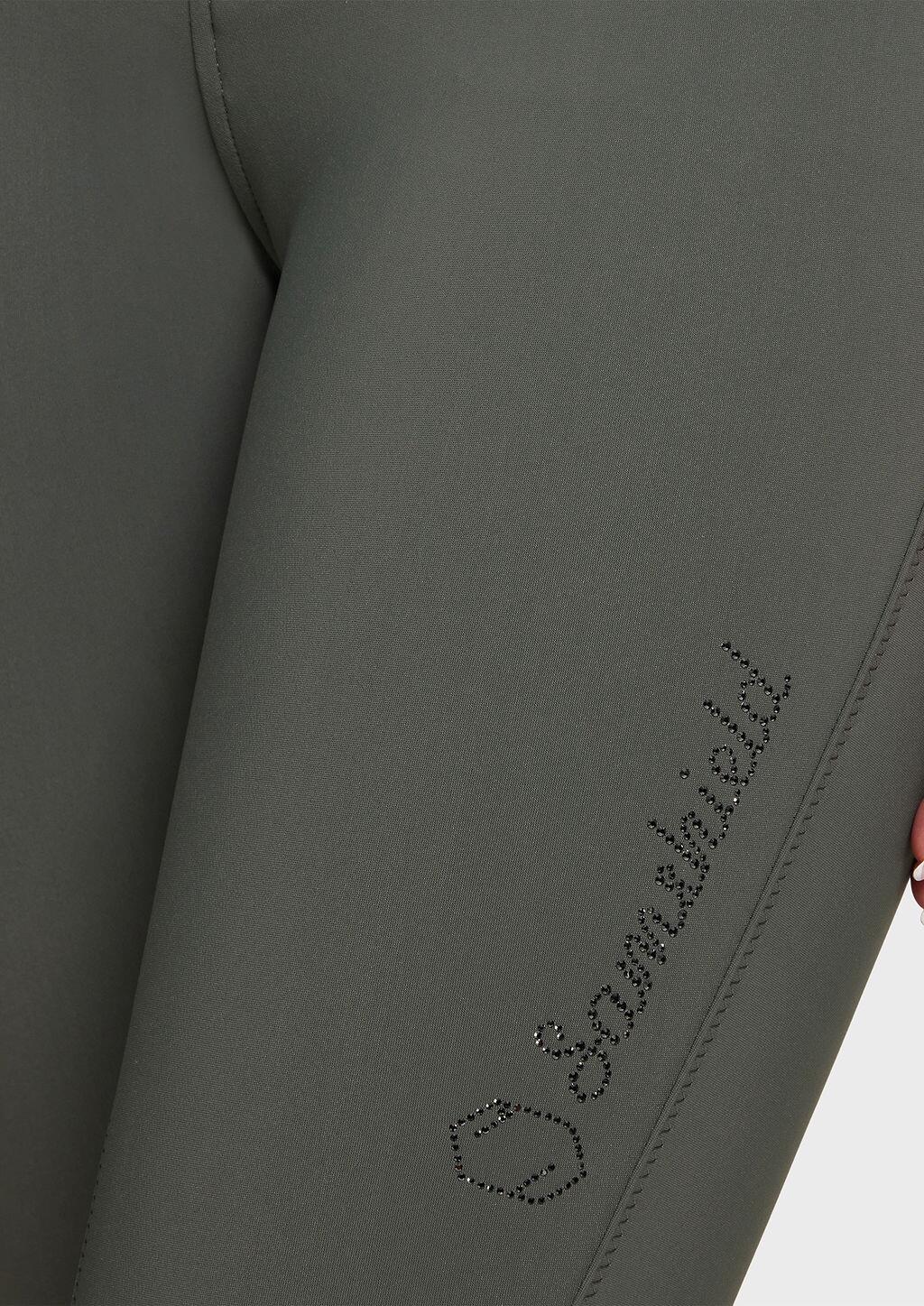 SAMSHIELD Dark Forestsamshield Rijbroek Claranova Full Grip Dames Ss24