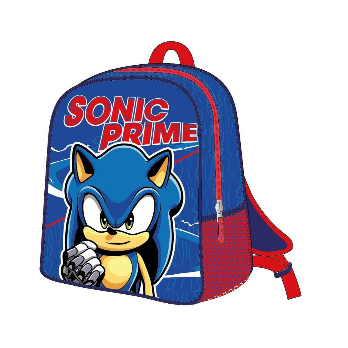 Mochila Escolar Sonic Azul 2/5