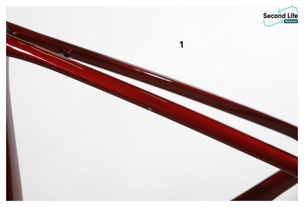 Gereviseerd  Kit Cadre Trek Domane SL 6 4e gén. Crimson/Rood - Zeer goede 5/5