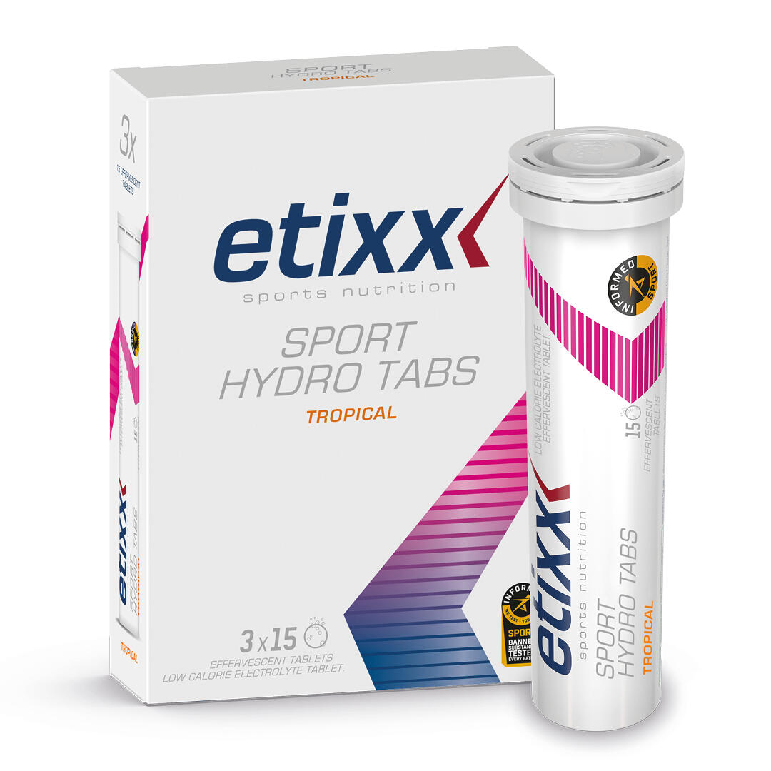 ETIXX Sport Hydro Tab Raspberry 3x15 Tabletten