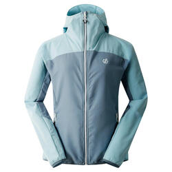 Veste Softshell ARDENTLY Femme (Turquoise Pâle / Bleu Gris)