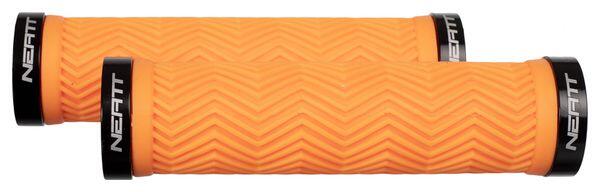 Neatt Grips Lock On Neon Orange 2/3