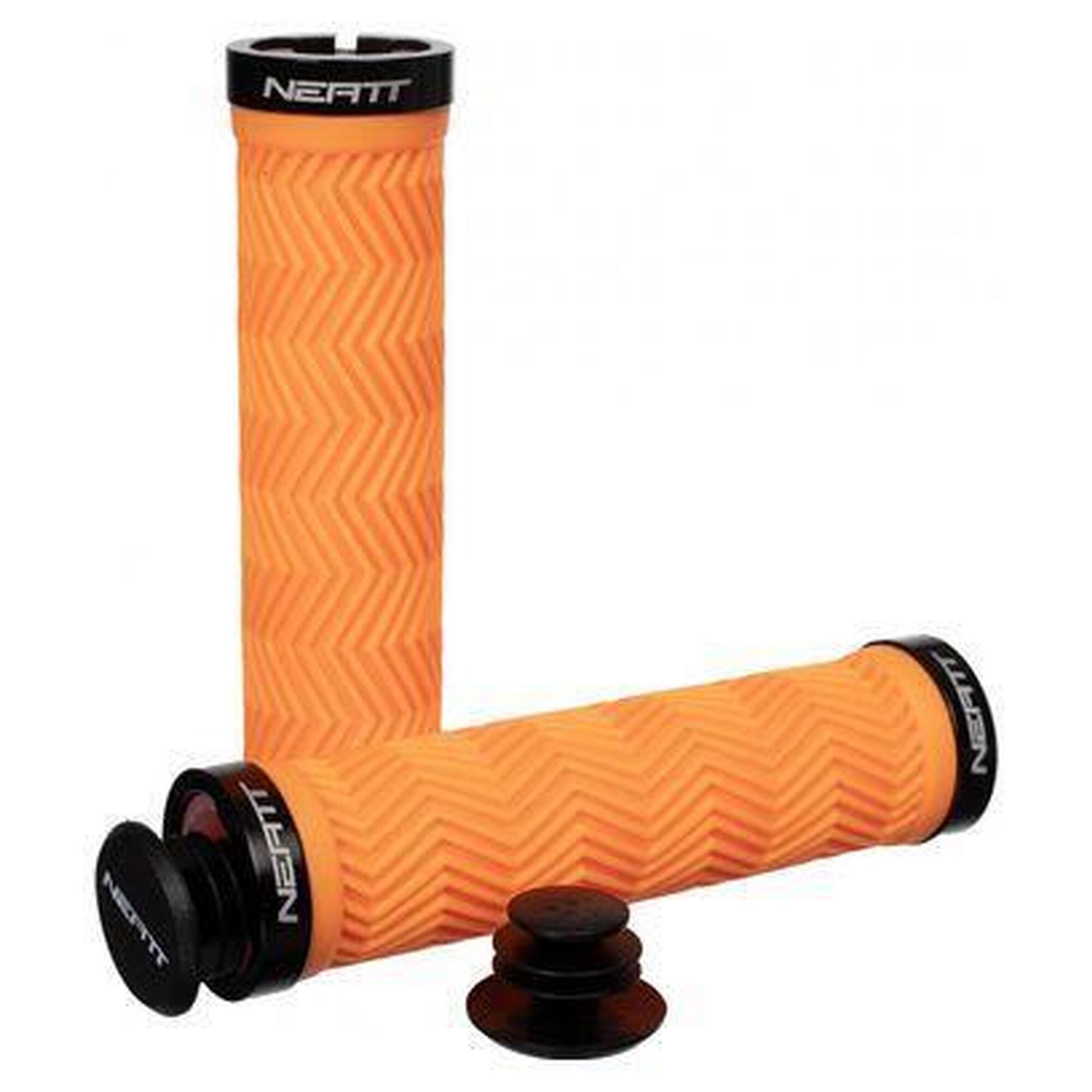 Paire de Grips Neatt Lock On Wave Orange Néon      1600€ 1999€ -19%    * La vente débute le 03/07/2025    NEATT Paire de Grips Neatt Lock On Wave Orange NéonVendu exclusivement en ligne   