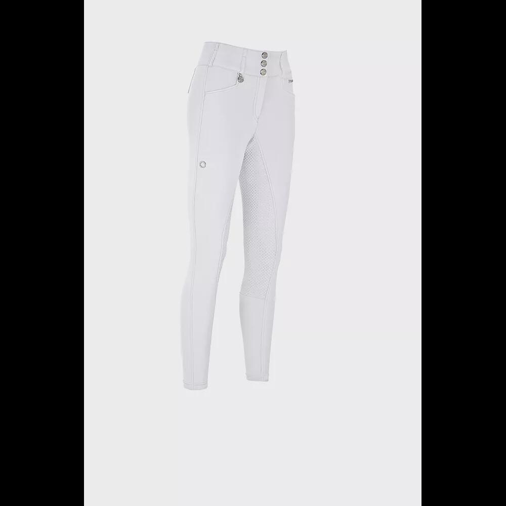 PIKEUR Pikeur Candela Rijbroek Lederen Grip  Hoge Taille Classic Wit -