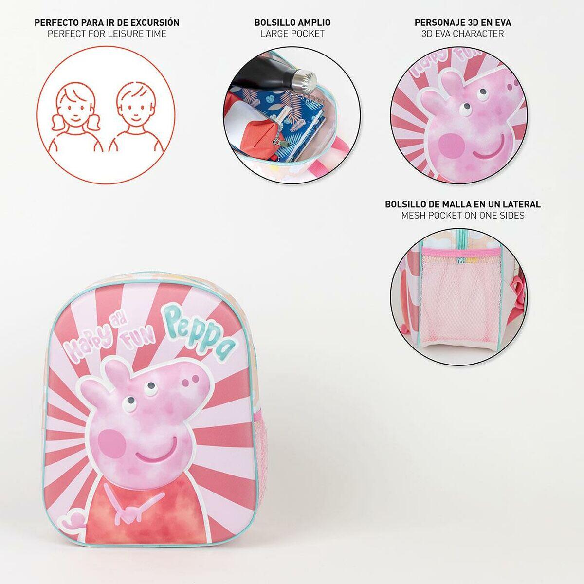 Sac à dos enfant Peppa Pig Rose 4/5
