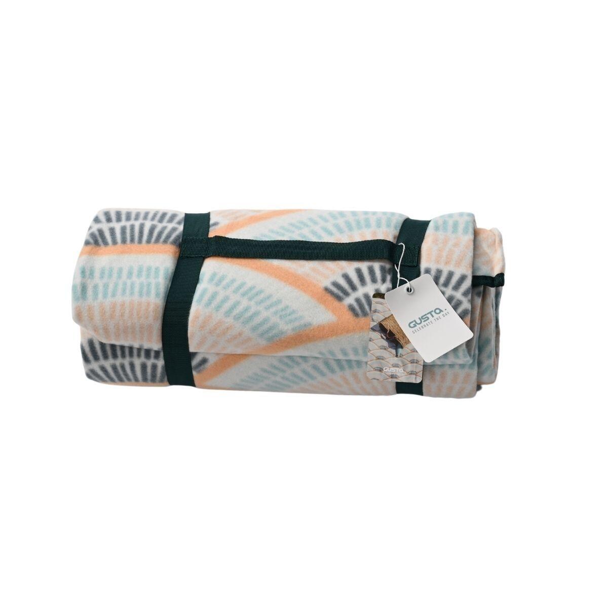 Gusta Picknickdecke Rund ø200 cm mit Print 4/6