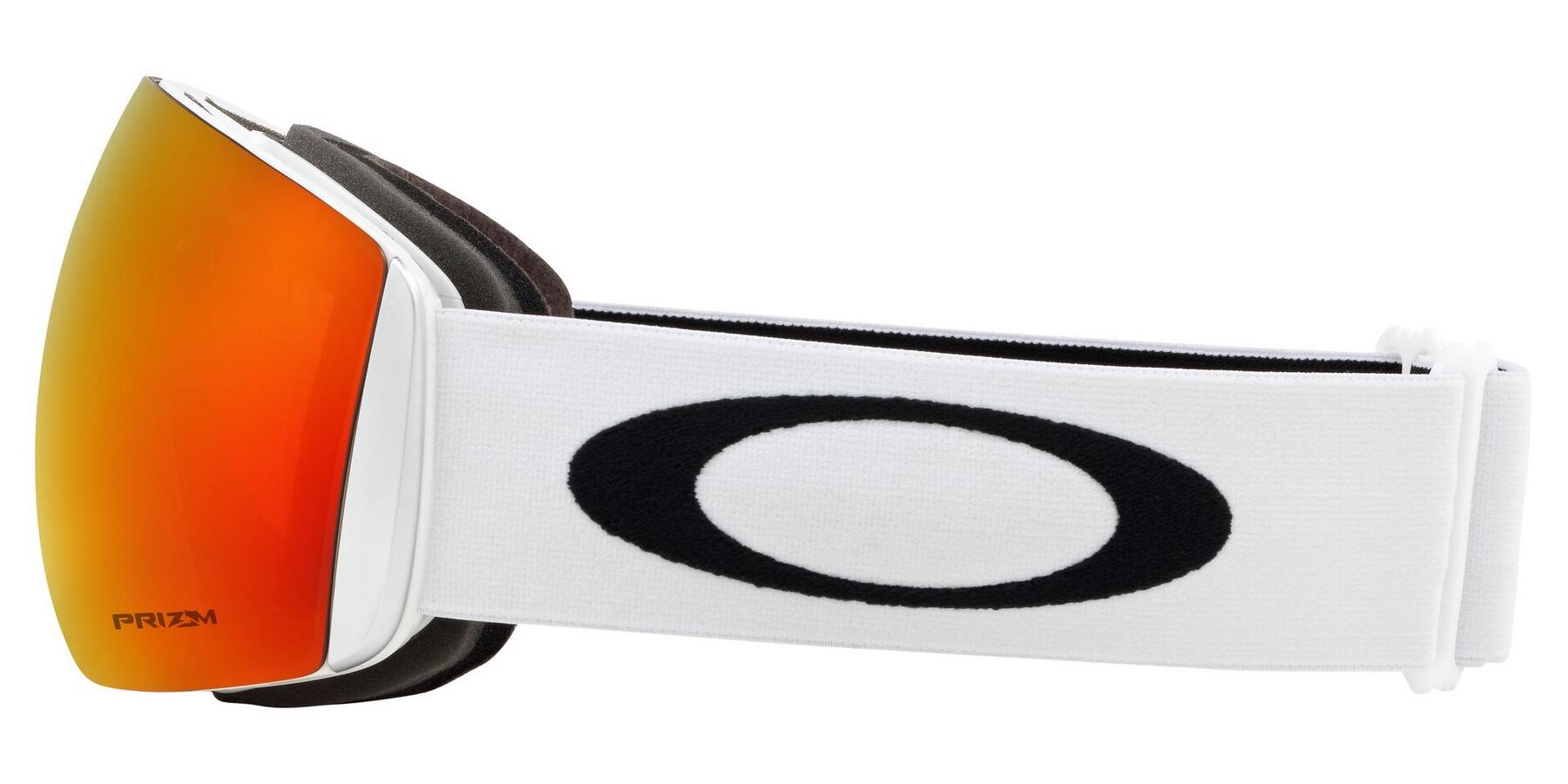 OAKLEY PRIZM ゴーグル ホワイト/オレンジ Oakley Flight Deck L Ski Goggles - Prizm Torchwrp | Decathlon
