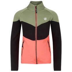 Haut De Sport EMERGENT Enfant (Vert Olive / Noir)