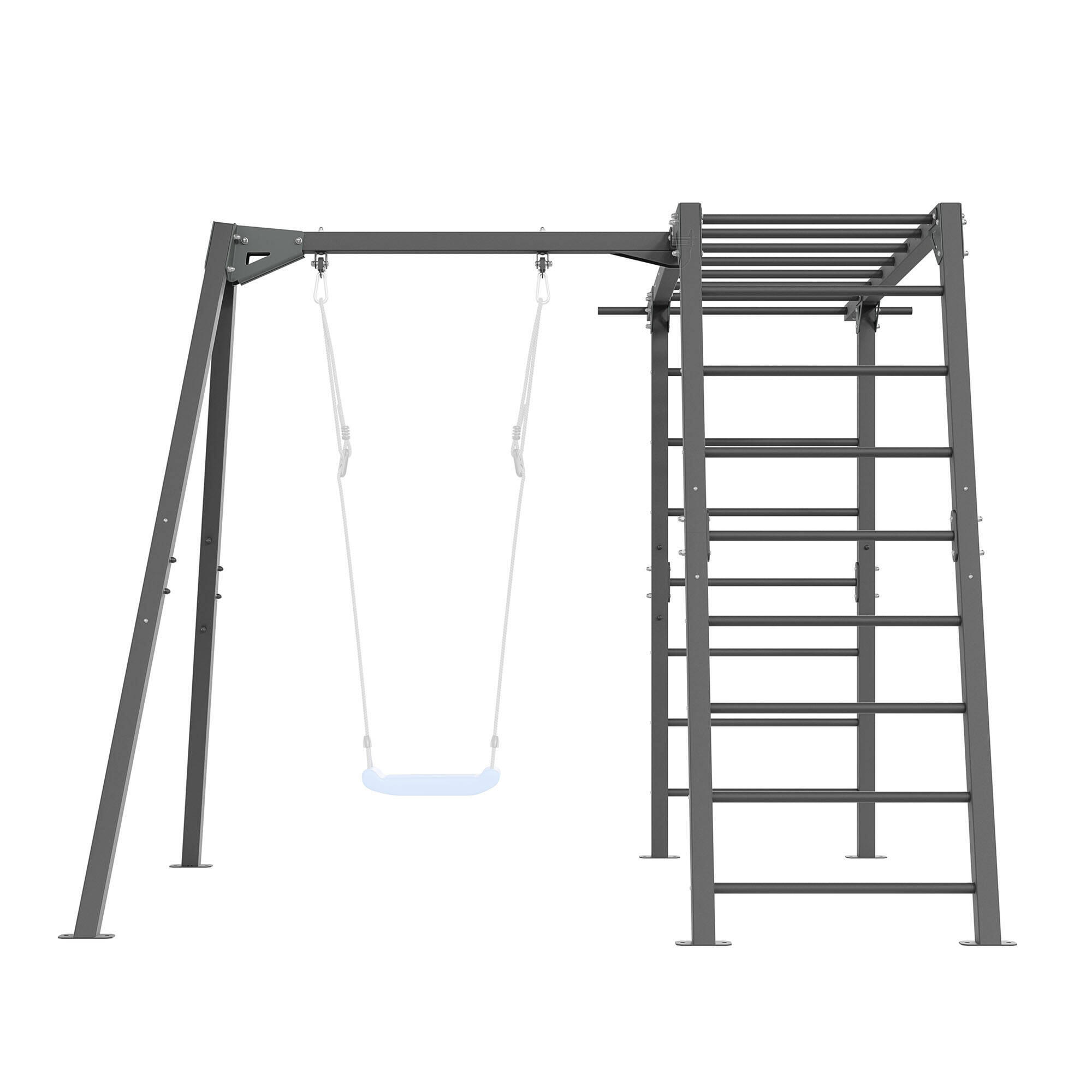 Échelle de gymnastique MO-016 avec balançoire simple PREMIUM (support) MO-017 3/7