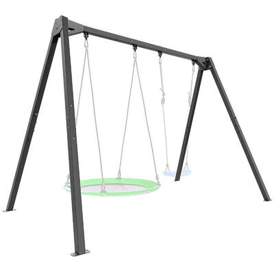 Dubbele schommel op lagers (2-zits frame) premium mo-013