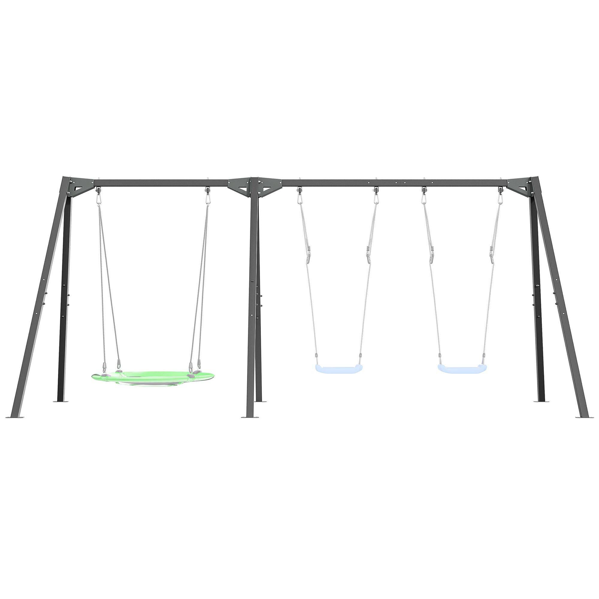 Schommel voor drie personen met gelagerd frame PREMIUM MO-014 4/7
