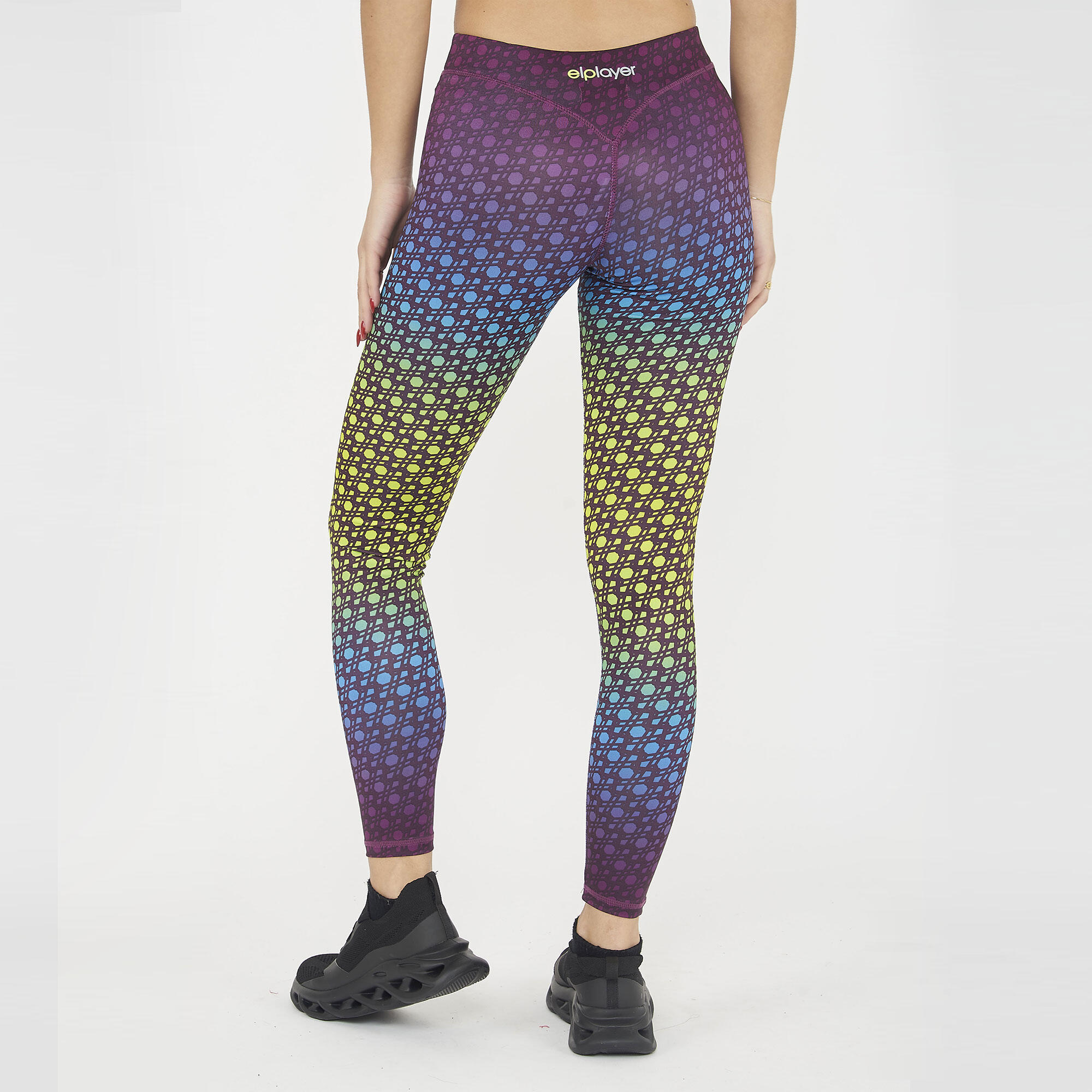 Legginsy do treningu damskie NETMESH
