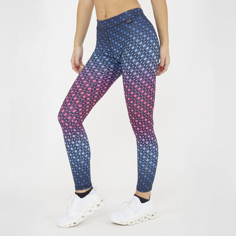 Leggings antrenament femei NETMESH