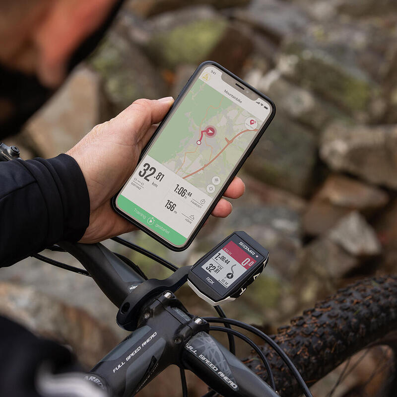 COMPTEUR GPS VÉLO ROX 11.1 EVO BLANC