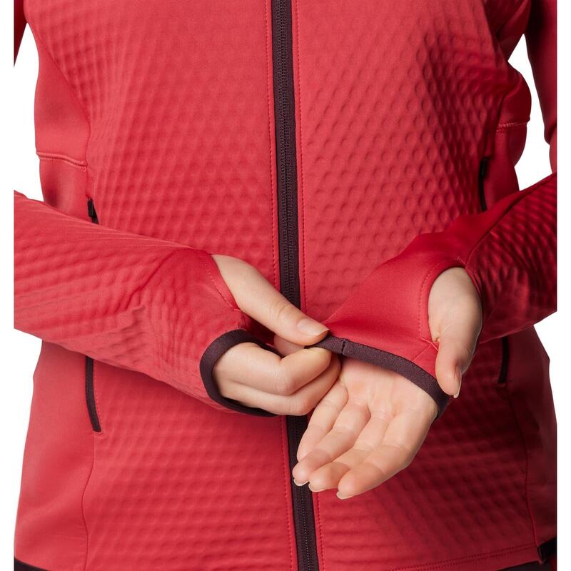 Hanorac Columbia Crystal Leaf Omni-Heat pentru femei