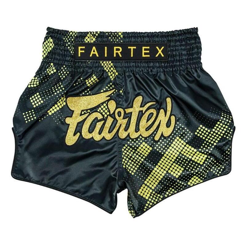 Spodenki Muay Thai Fairtex BS1931 Czarne-Złote M