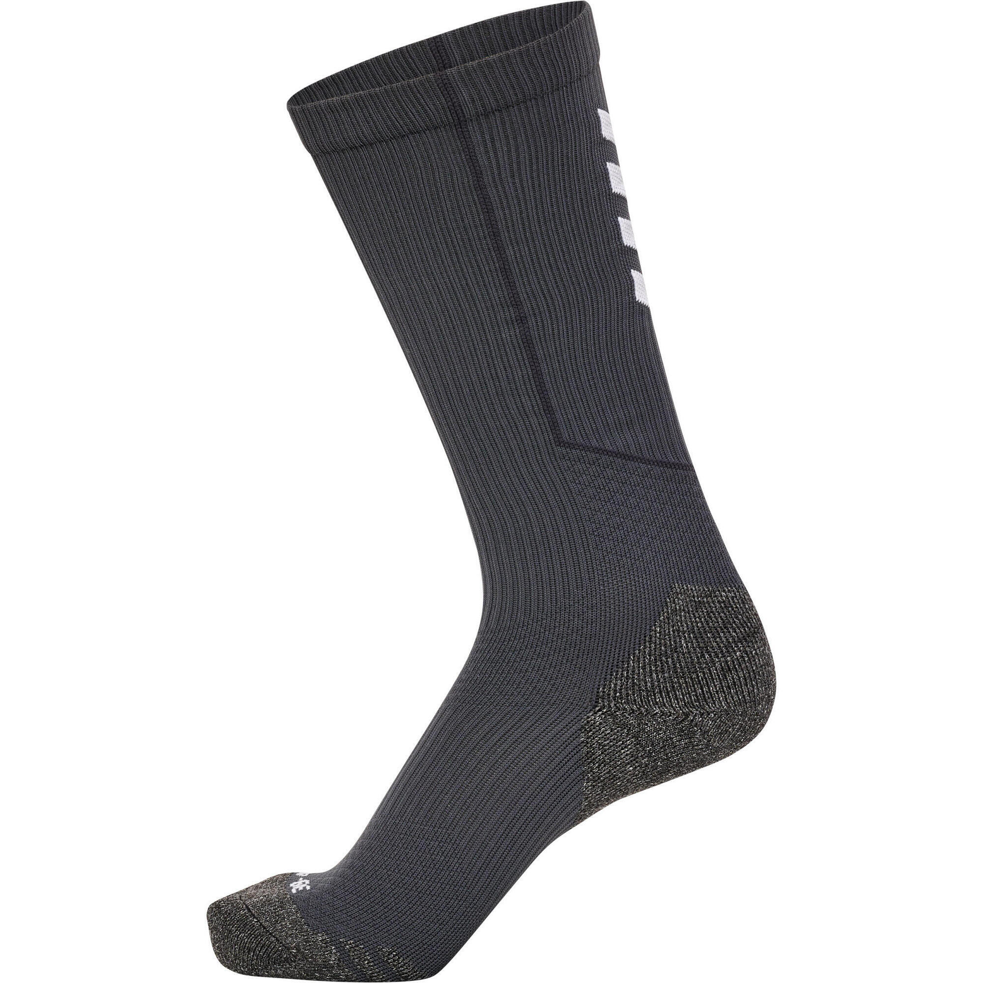 Hummel - Enfiler Low Indoor Chaussettes Hmlpro Multisport Adulte Hummel - Chaussettes - Blanc|gris - 47/50 - Decathlon