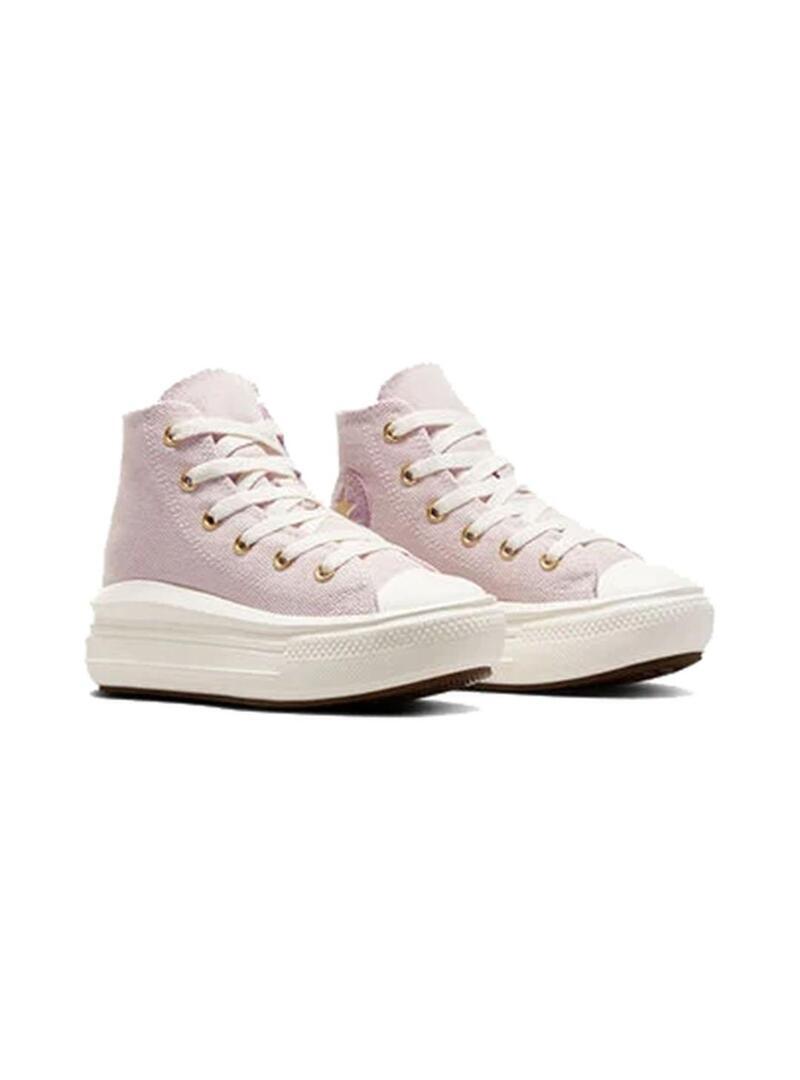 Sapatos para Homem Converse Move hi Rosa 5/7