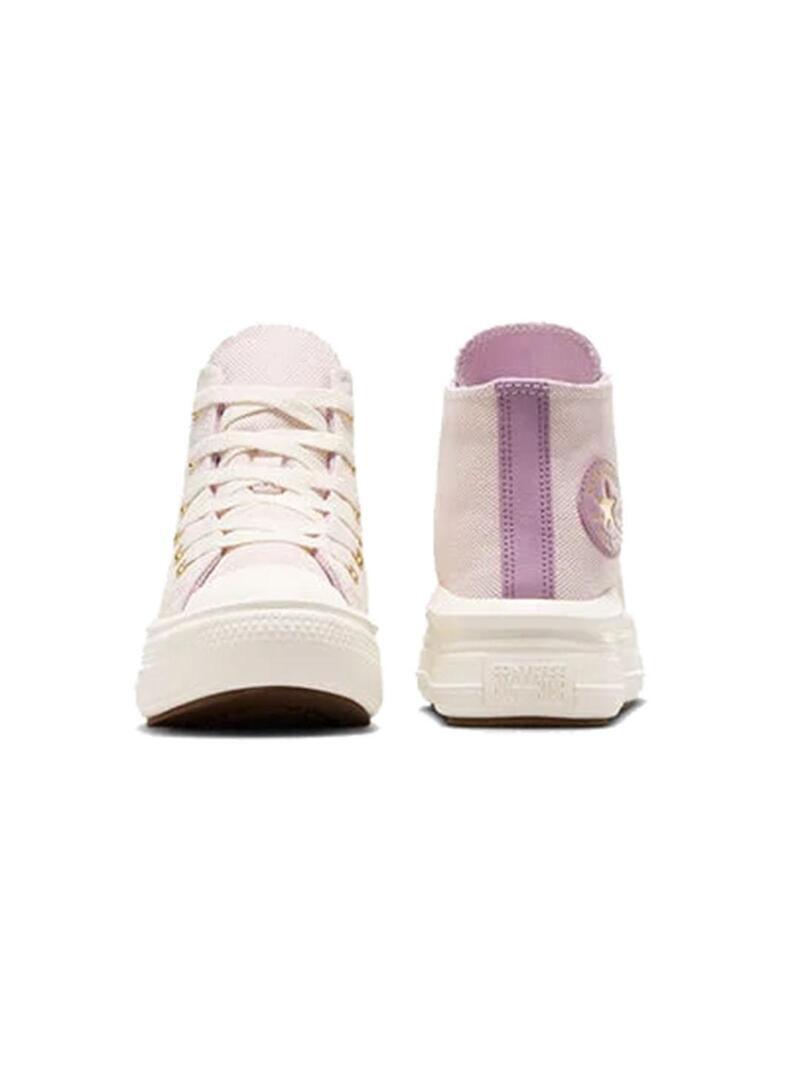 Sapatos para Homem Converse Move hi Rosa 3/7
