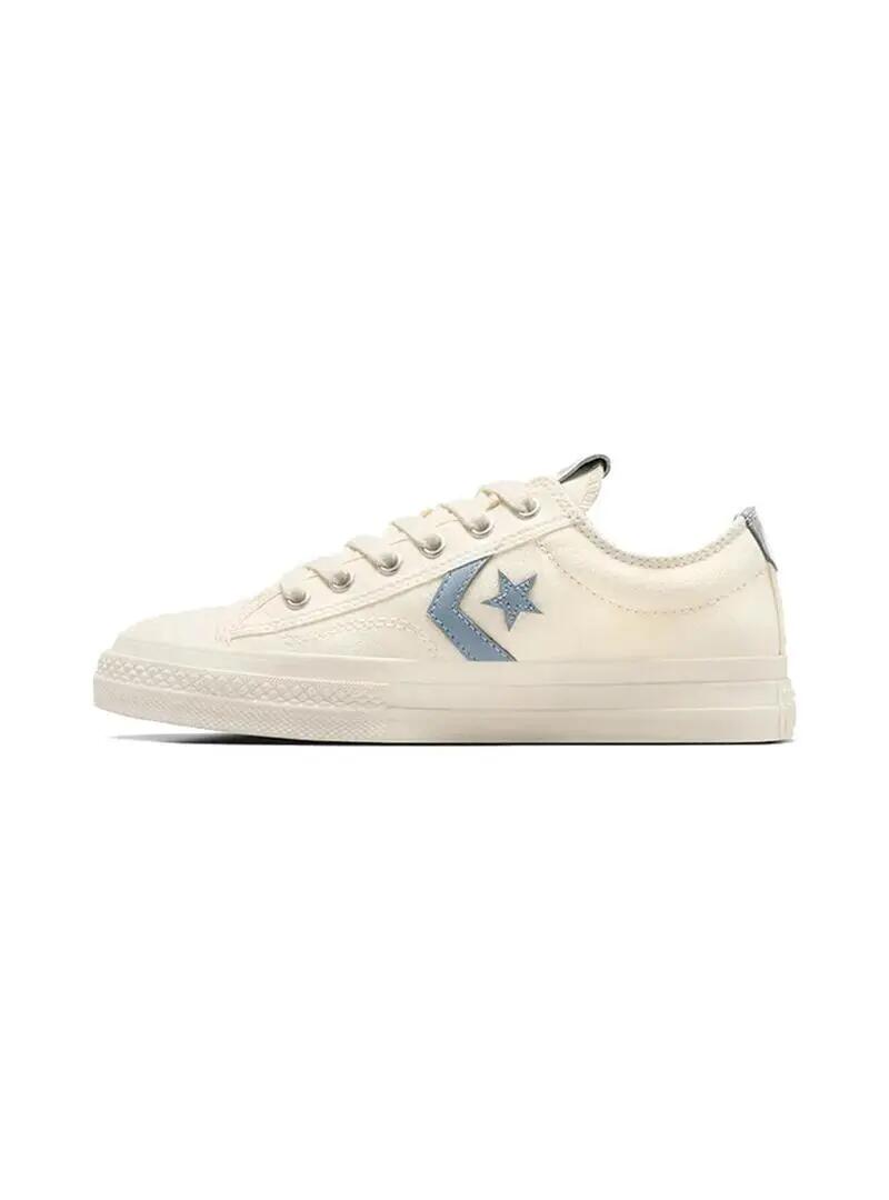 Sapatilha masculina Converse Star Player 76 branca. 2/6