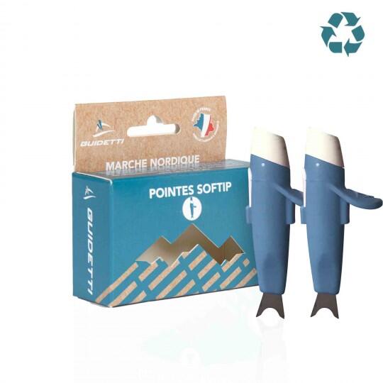 Double Pointe amortie marche nordique - SOFTIP 3/4