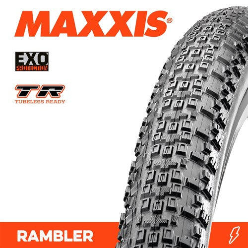 Maxxis RAMBLER SILKSHIELD TR FOLDING 60TPI TYRE WIDTH 40C