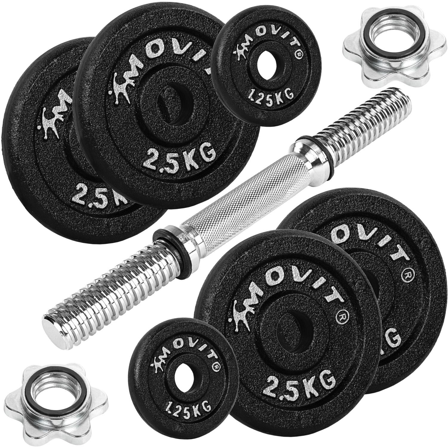 Haltères courts 15kg 2/7