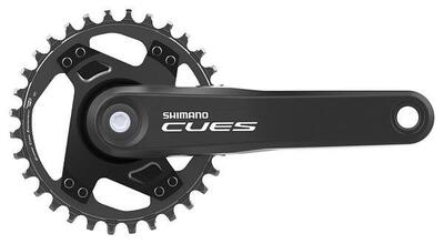 Shimano cues fc-u4000-1 crankset 32t 9/10/11s zwart