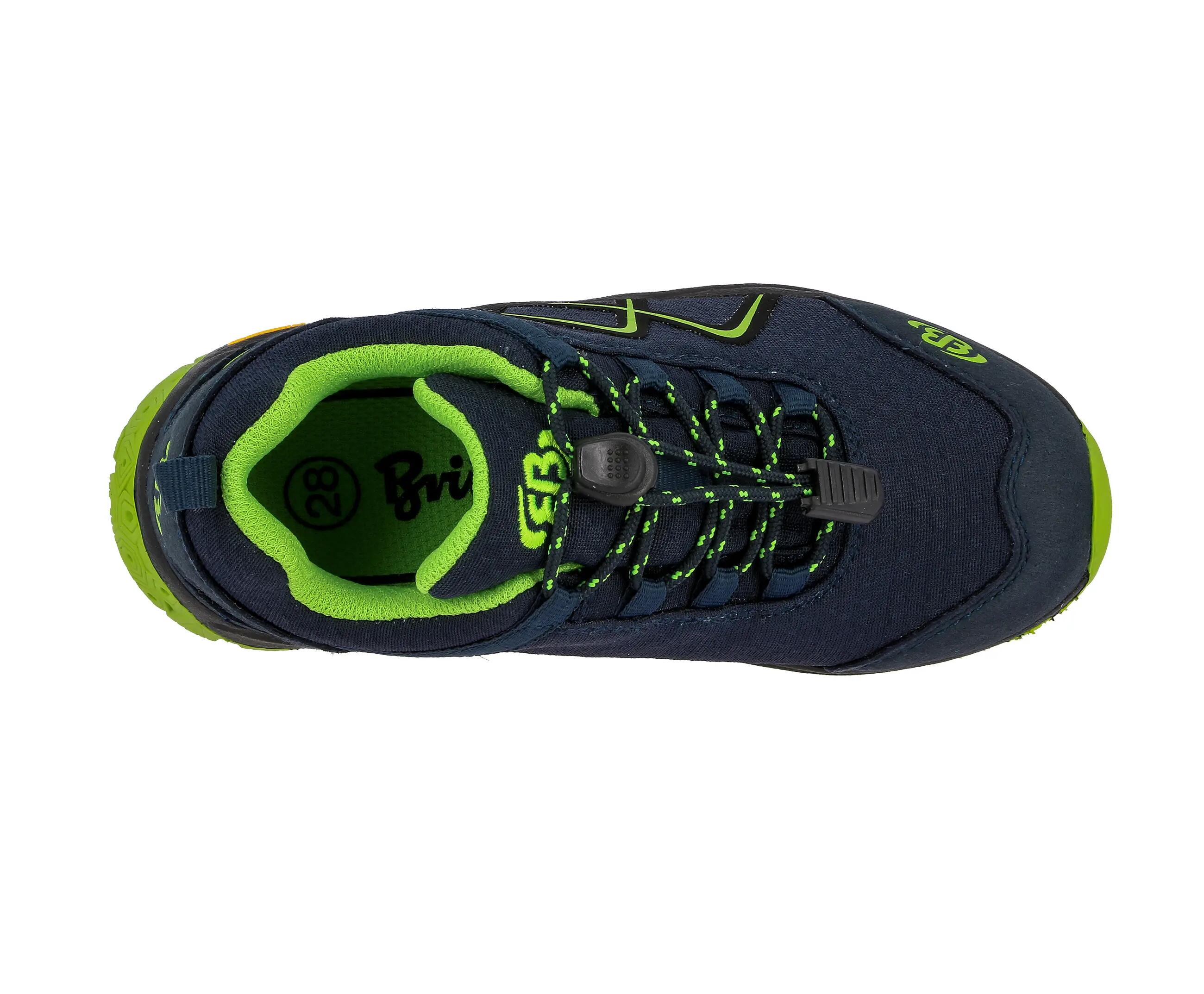Chaussures - Randonnée - Enfants - Imperméables, laçage rapide - bleu foncé 5/6
