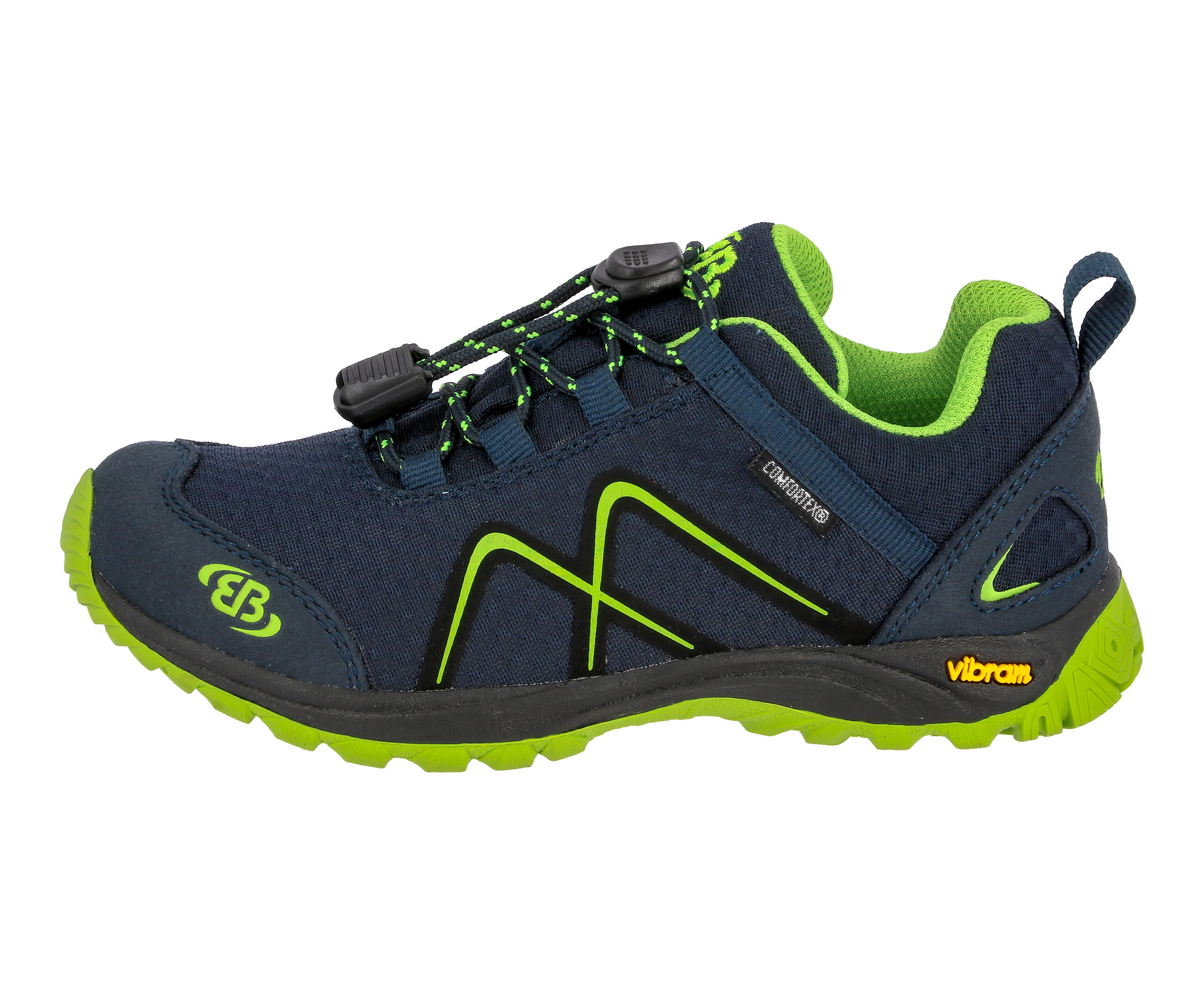 Chaussures - Randonnée - Enfants - Imperméables, laçage rapide - bleu foncé 2/6