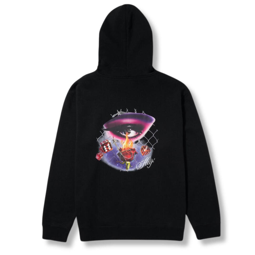 Bluza turystyczna męska HUF Feline Eye z kapturem