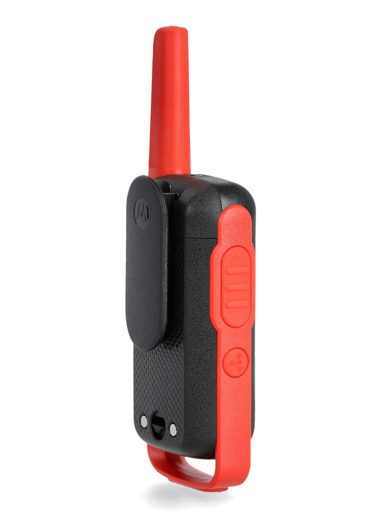 WalkieTalkie Pack 2 Motorola T62 Vermelho 7/7