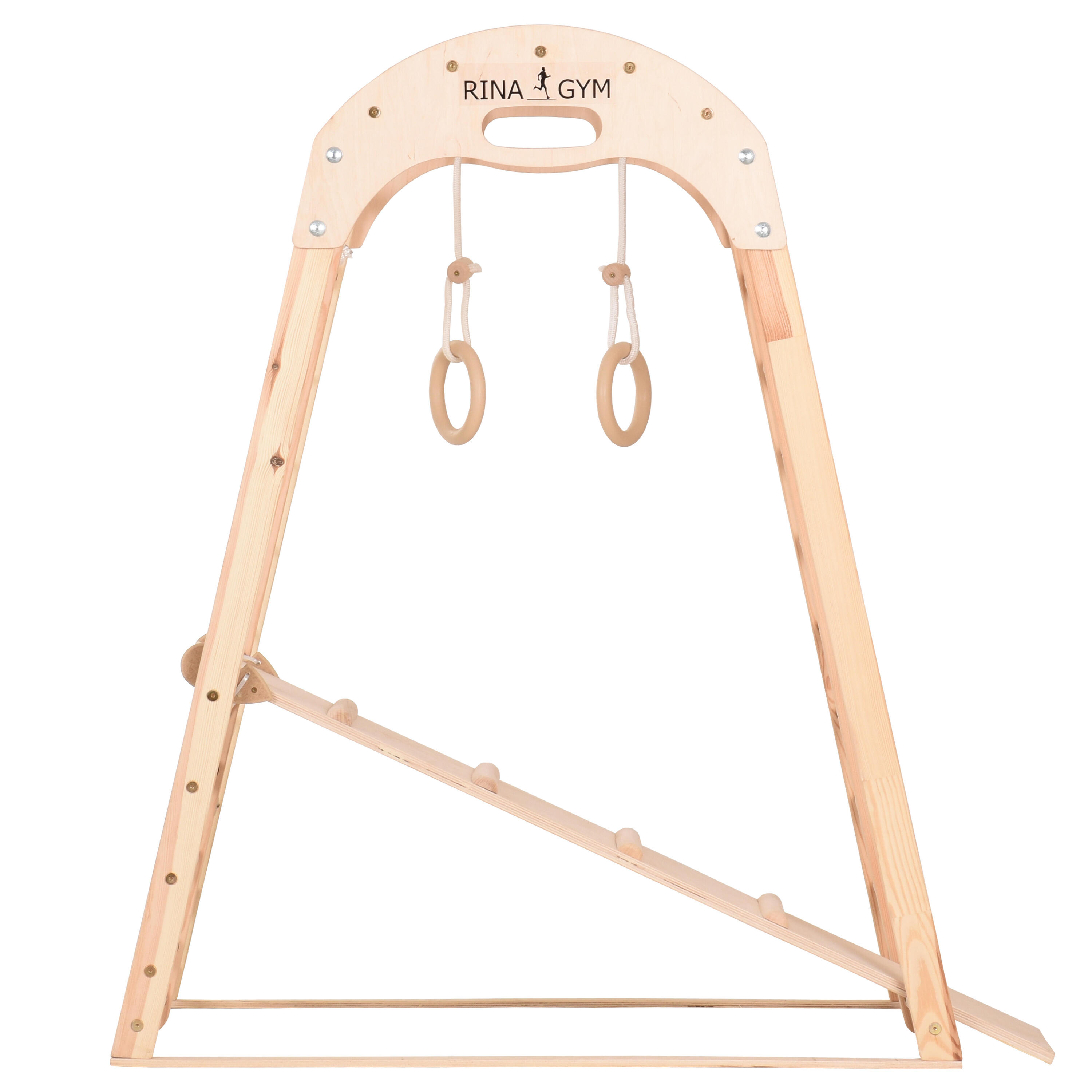 RINAGYM triangle de gymnastique en bois 5/7