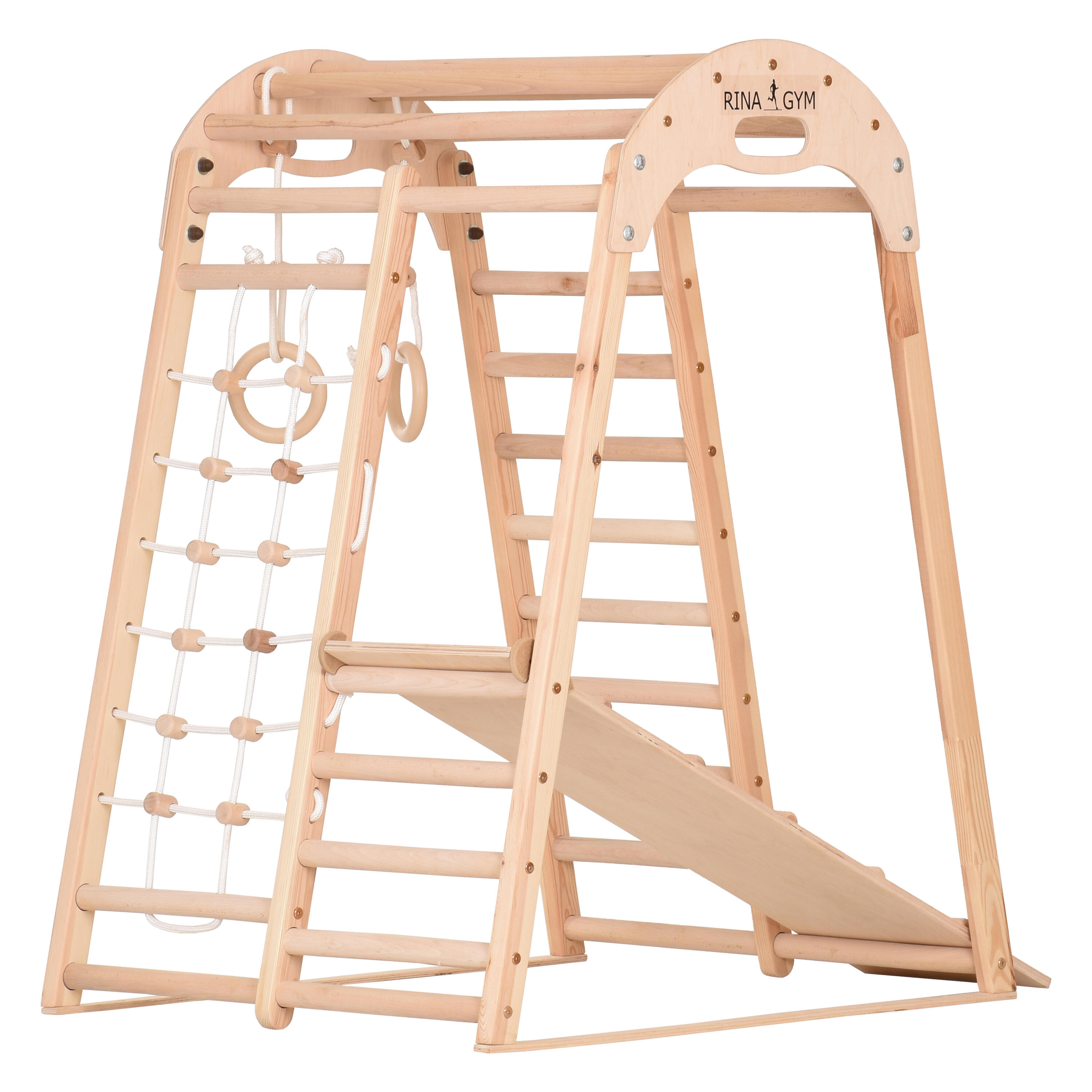 RINAGYM triangle de gymnastique en bois 2/7