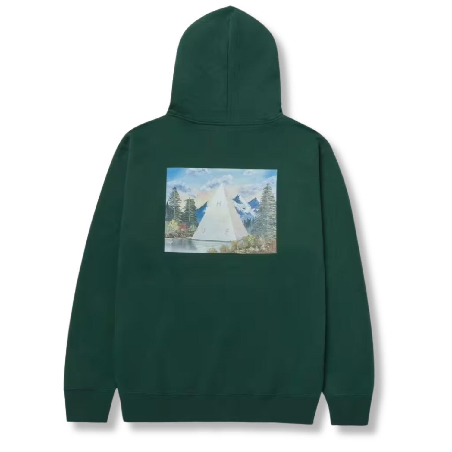 Sweat-shirt de randonnée à capuche HUF Discover pour homme 3/3