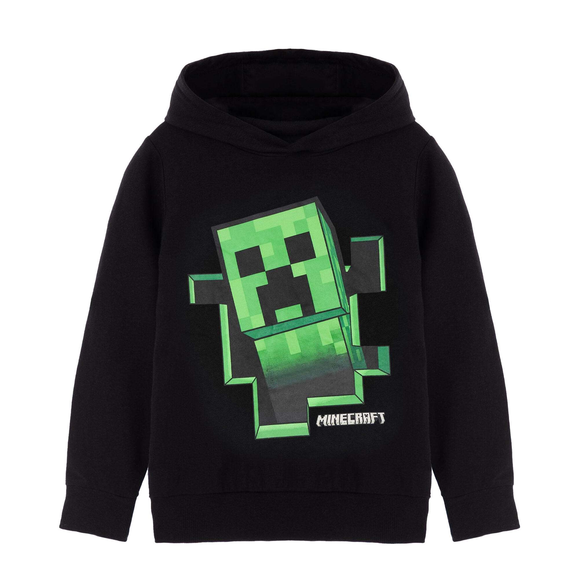 Minecraft Childrens/Kids Creeper Hoodie