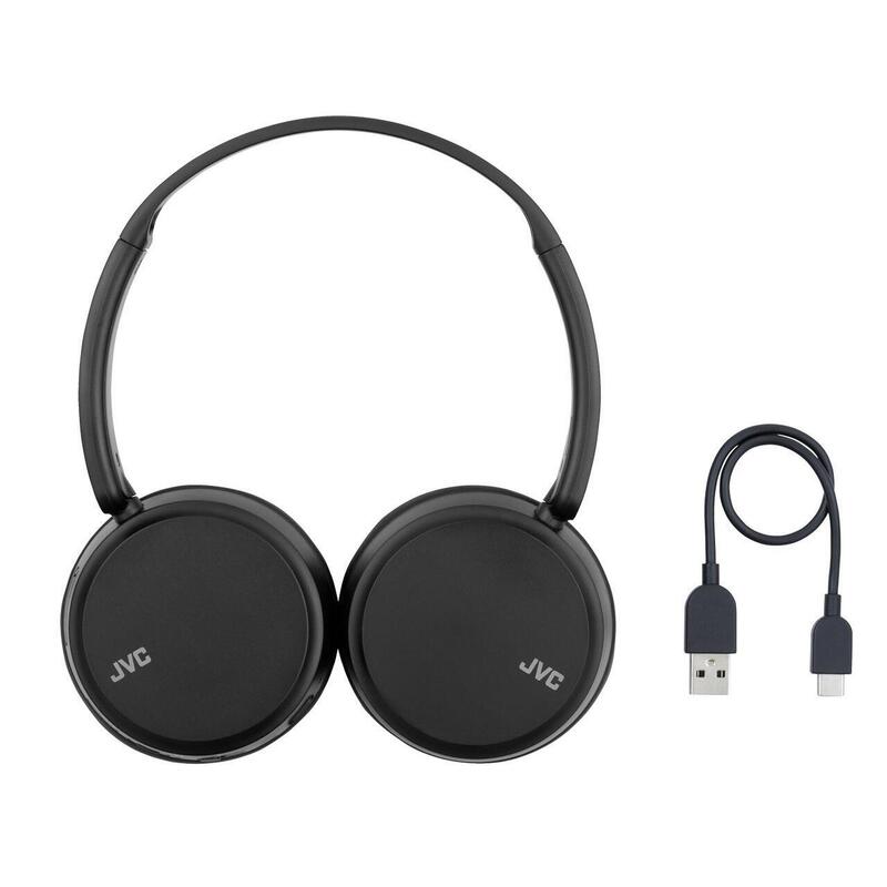 Casti audio On-Ear JVC HA-S36W-B-U, Bluetooth, Negru