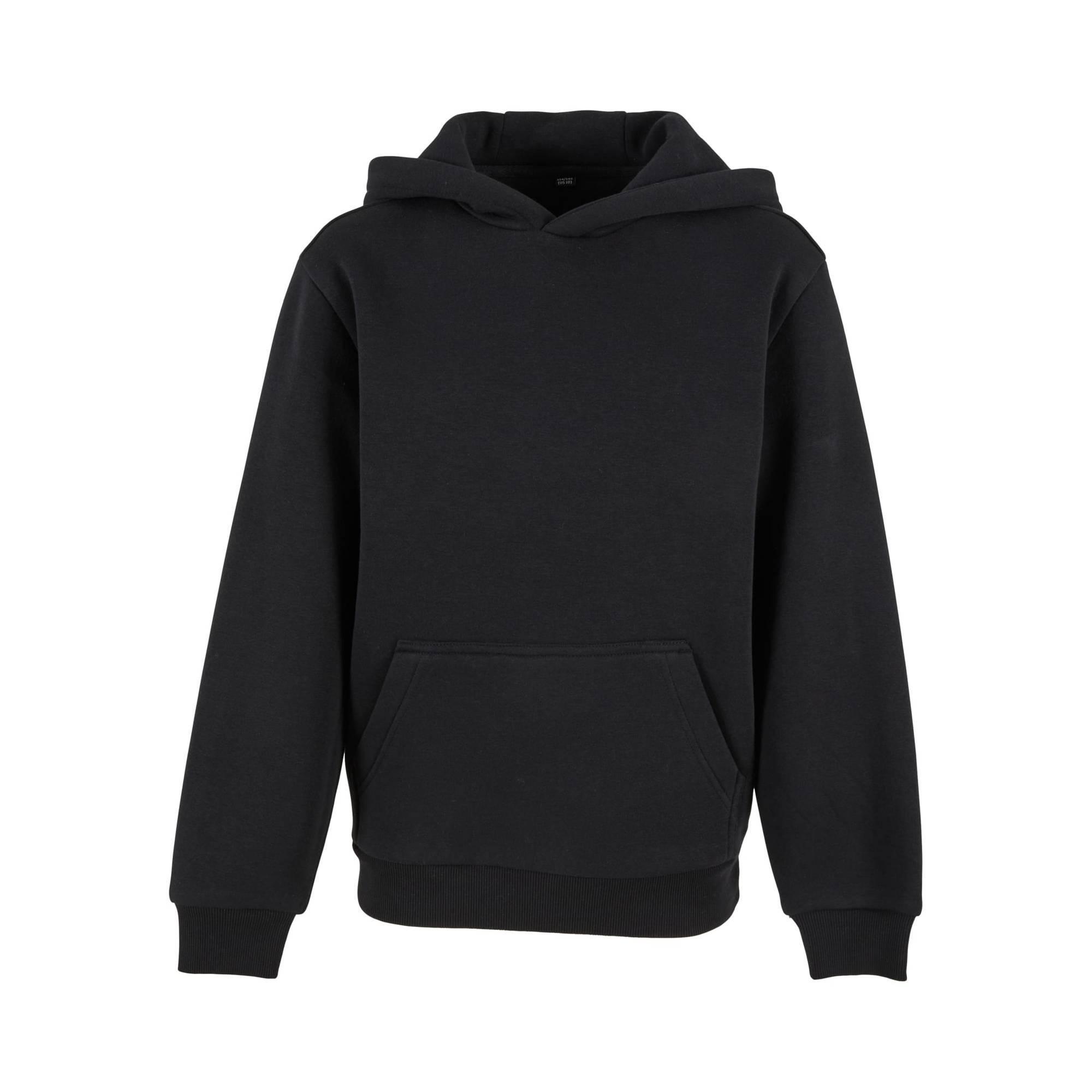 Build Your Brand Childrens/Kids Fluffy Hoodie