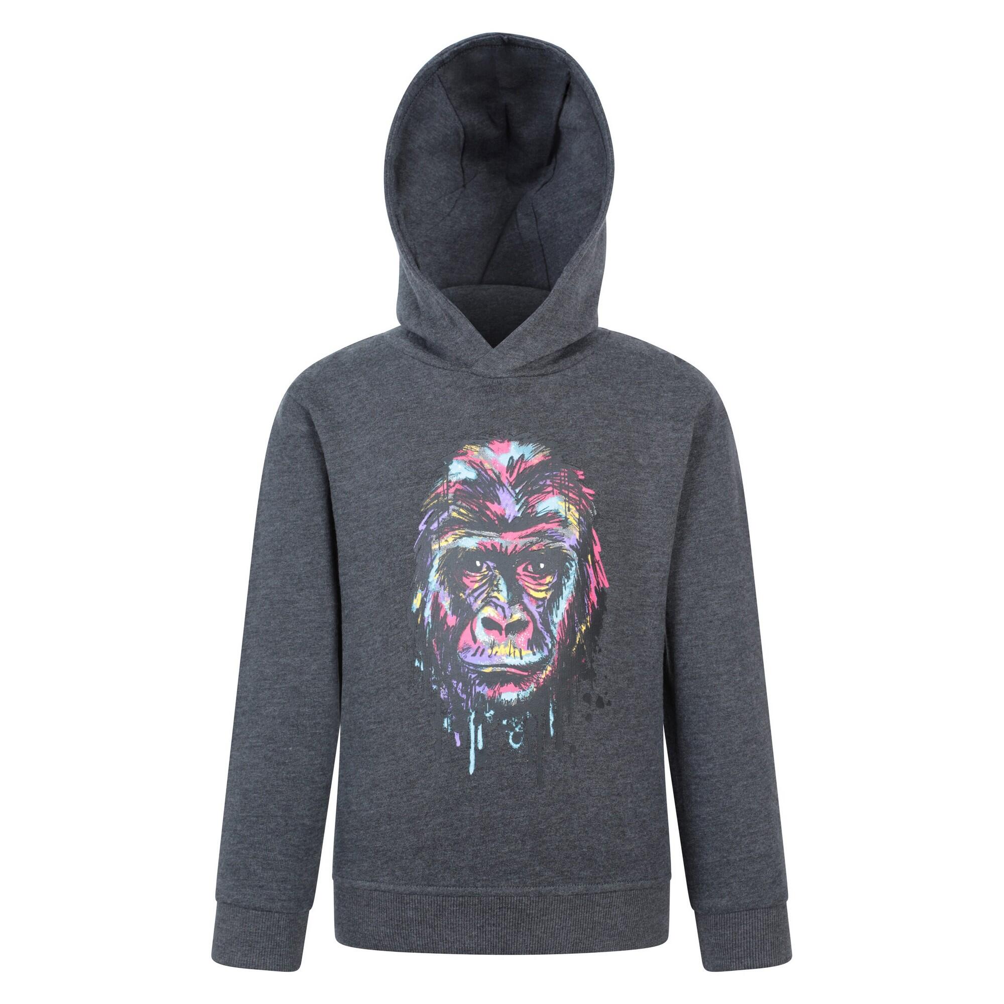 Mountain Warehouse Childrens/Kids Graffiti Gorilla Hoodie