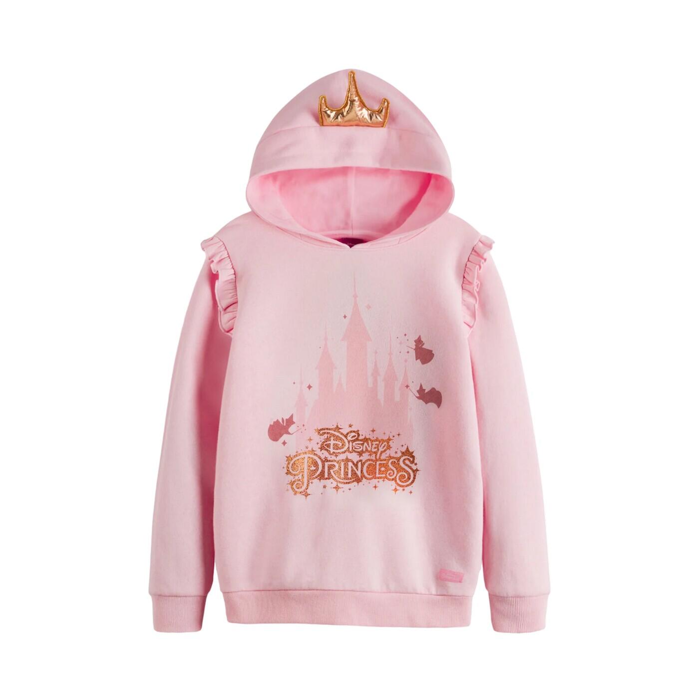 Disney Princess Childrens/Kids Crown 3D Hoodie
